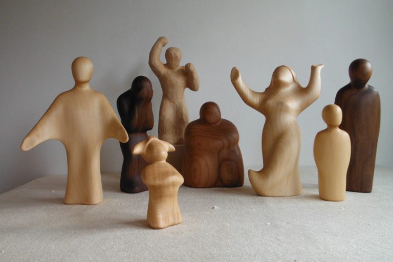 Stellvertreter Figuren für die Familienaufstellung und für die ...